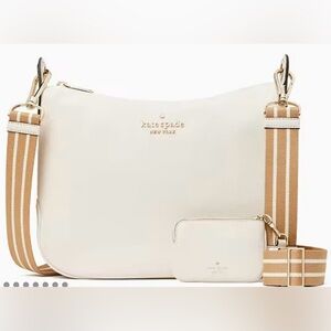 NEVER USED, package never opened! Kate Spade Rosie Crossbody in Parchment Multi